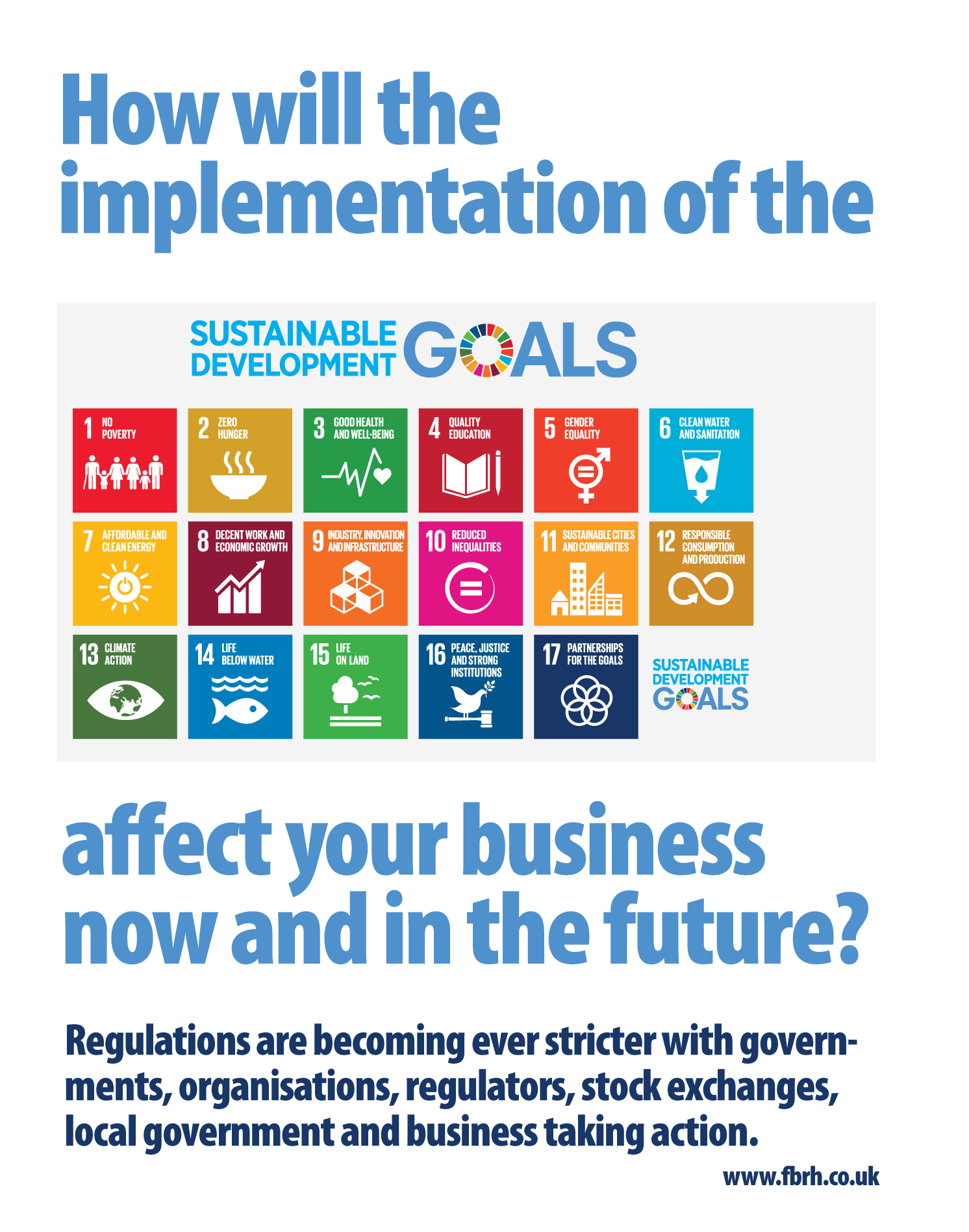 Implementation of the sustainable development goals sdgs