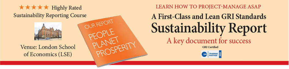 sustainability report banner