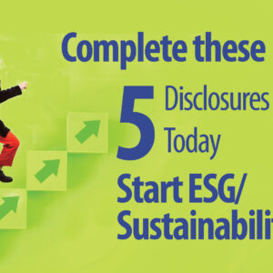 FREE Workshop: Complete Today These 5 GRI Disclosures to Kickstart Your ESG/ Sustainability Journey
